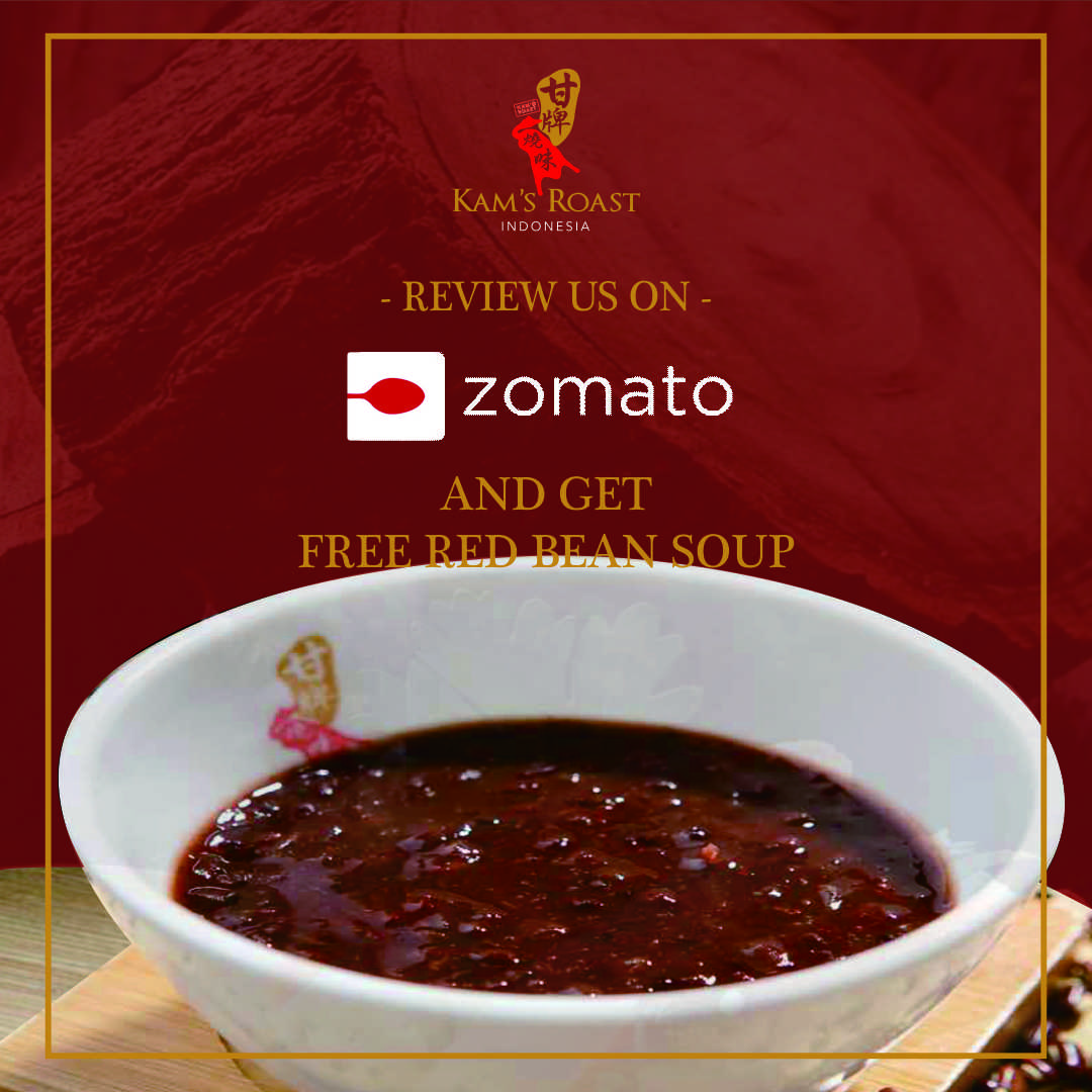 Review & rate us on Zomato